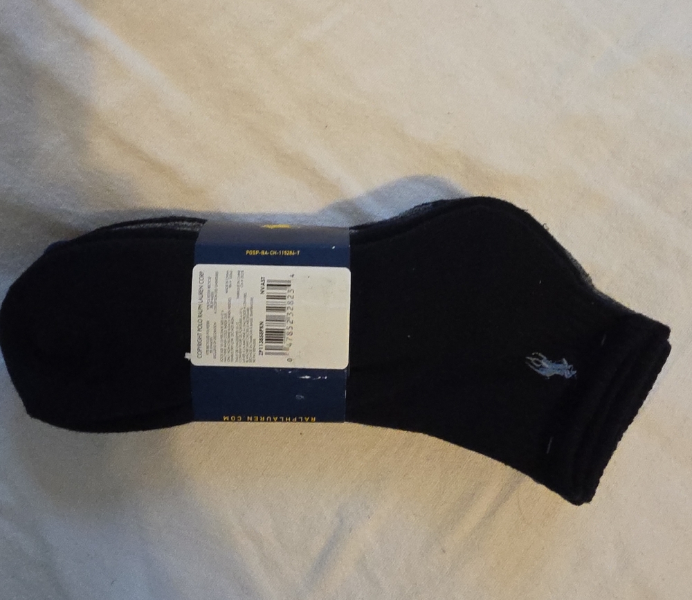 Ralph Lauren Men's Classic Black Socks